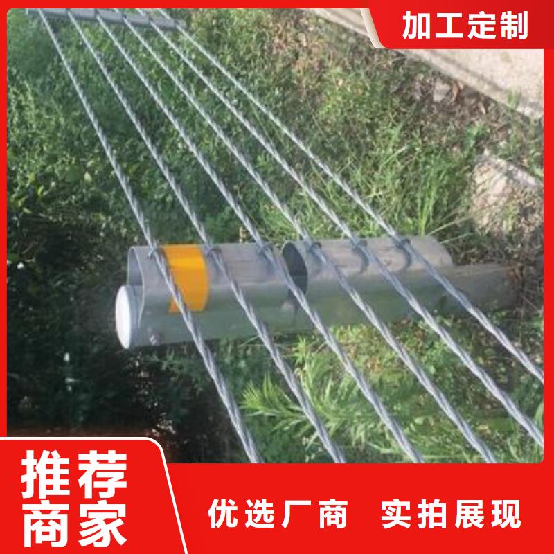 钢丝绳护栏不锈钢景观护栏用心经营